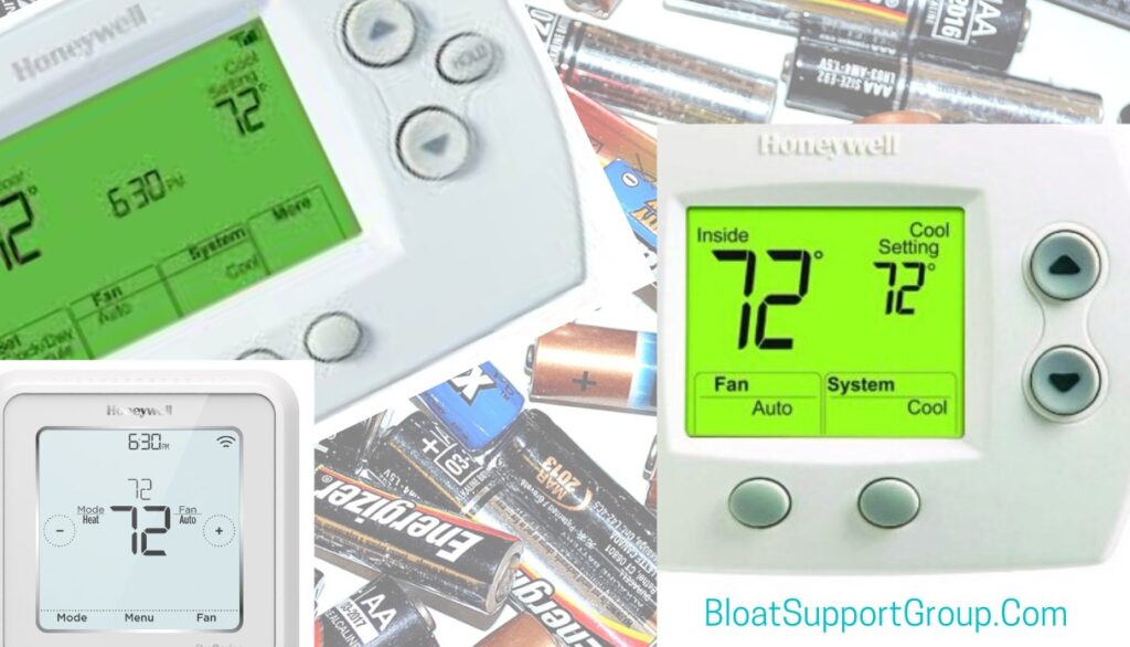 Honeywell Thermostats: Changing the Batteries - B.L.O.A.T